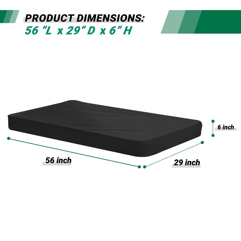 Under Desk Treadmill Cover,Waterproof 420D Oxford Walking Treadmill Cover Protective Walking Pad Dust Cover for Office Home Under Desk 56" L x 29" W x 6" H (Only Cover)