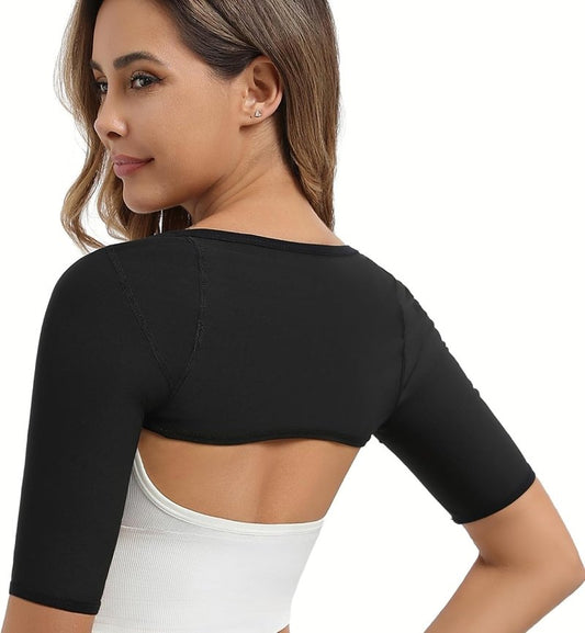 Women's Sauna Arm Trimmer Sleeves - Slimming Arm Shaper & Posture Corrector for Enhanced Workout | Daily Wear