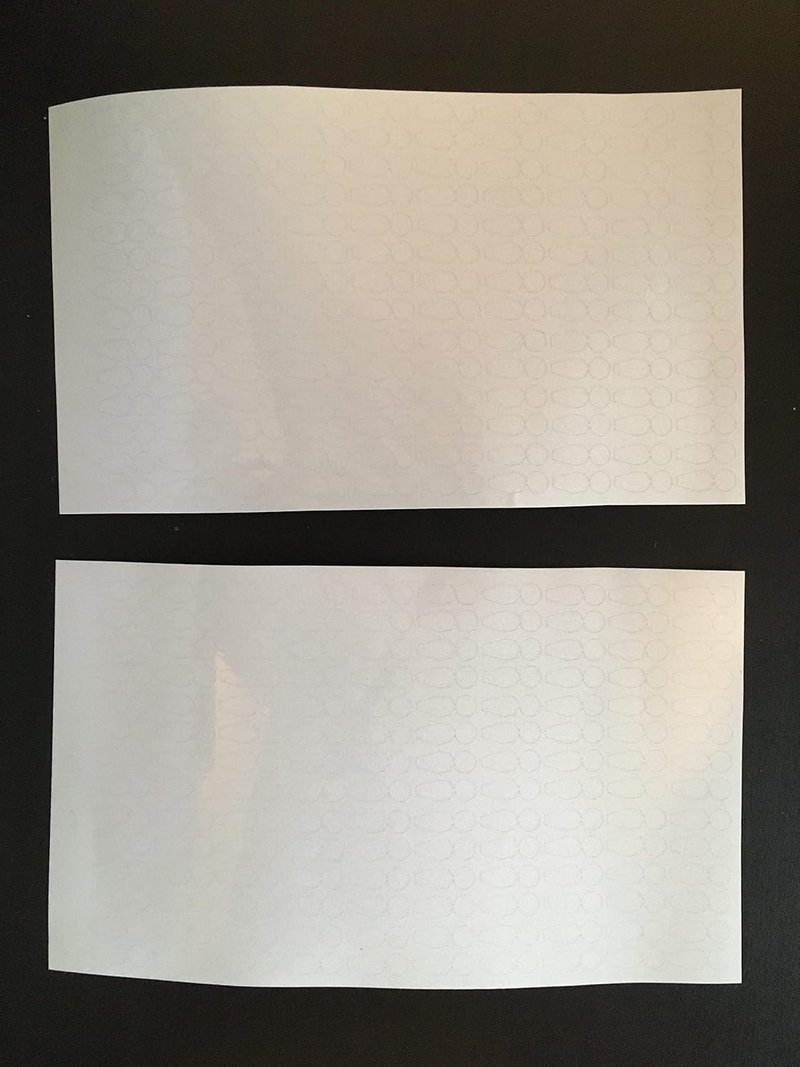 Floordrobe Clothing Reflective Dot Stickers for Golf Launch Monitors (140)