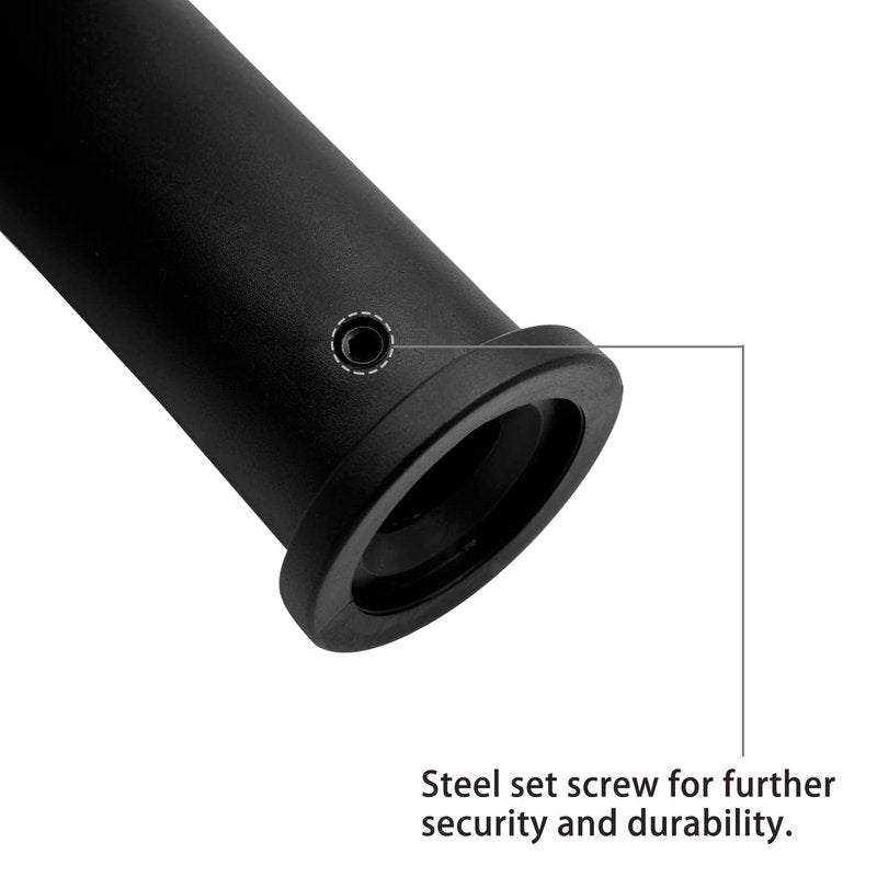 LFJ Nylon Olympic Adapter Sleeve Converts 1" standard Weight plate posts to 2" Olympic Weight posts (12 inches, 2)