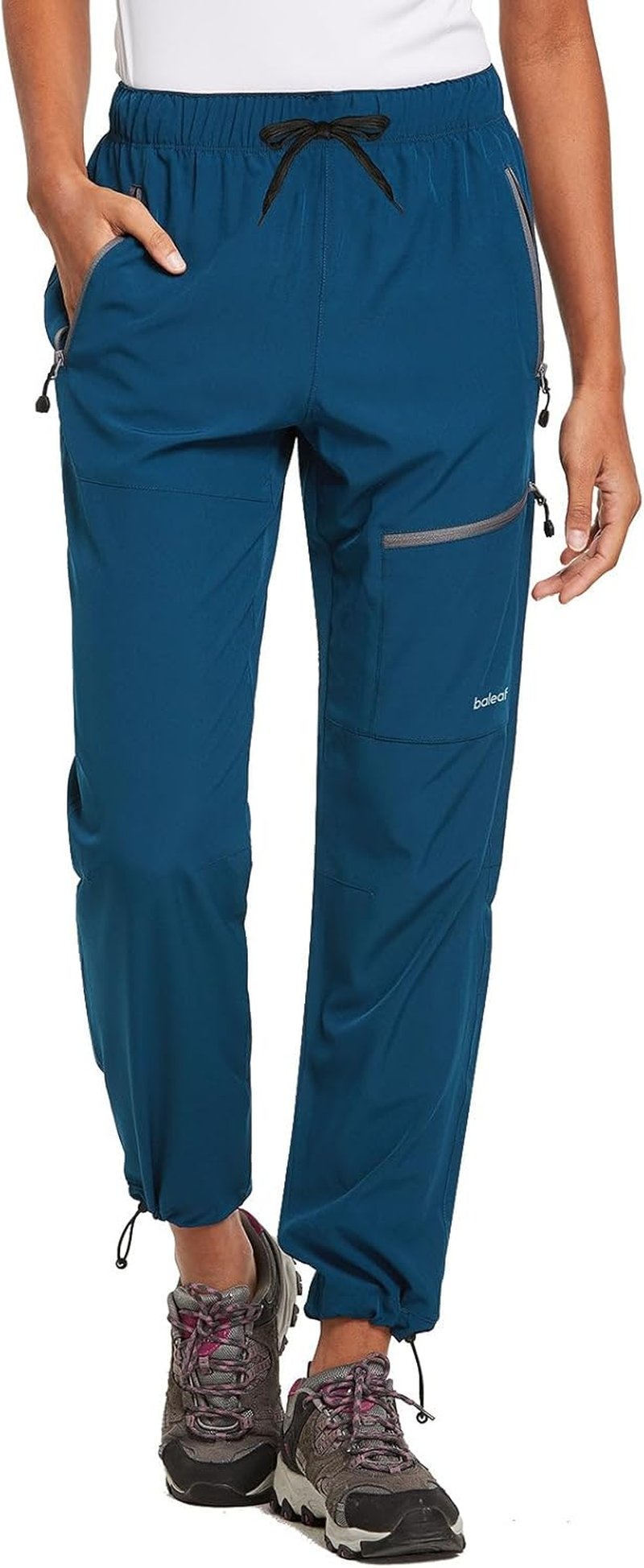 Baleaf Women's Hiking Pants - Quick Dry Lightweight Water Resistant Cargo | All Seasons Fit