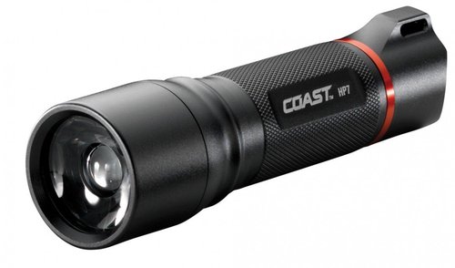 Coast HP7 Handheld Focusing Flashlight, Black