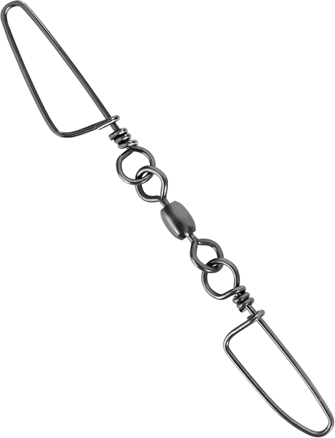 Bluewing Double Snap Swivels - High Strength Stainless Steel Fishing Tackle | 75lbs, 135lbs, 200lbs, 300lbs