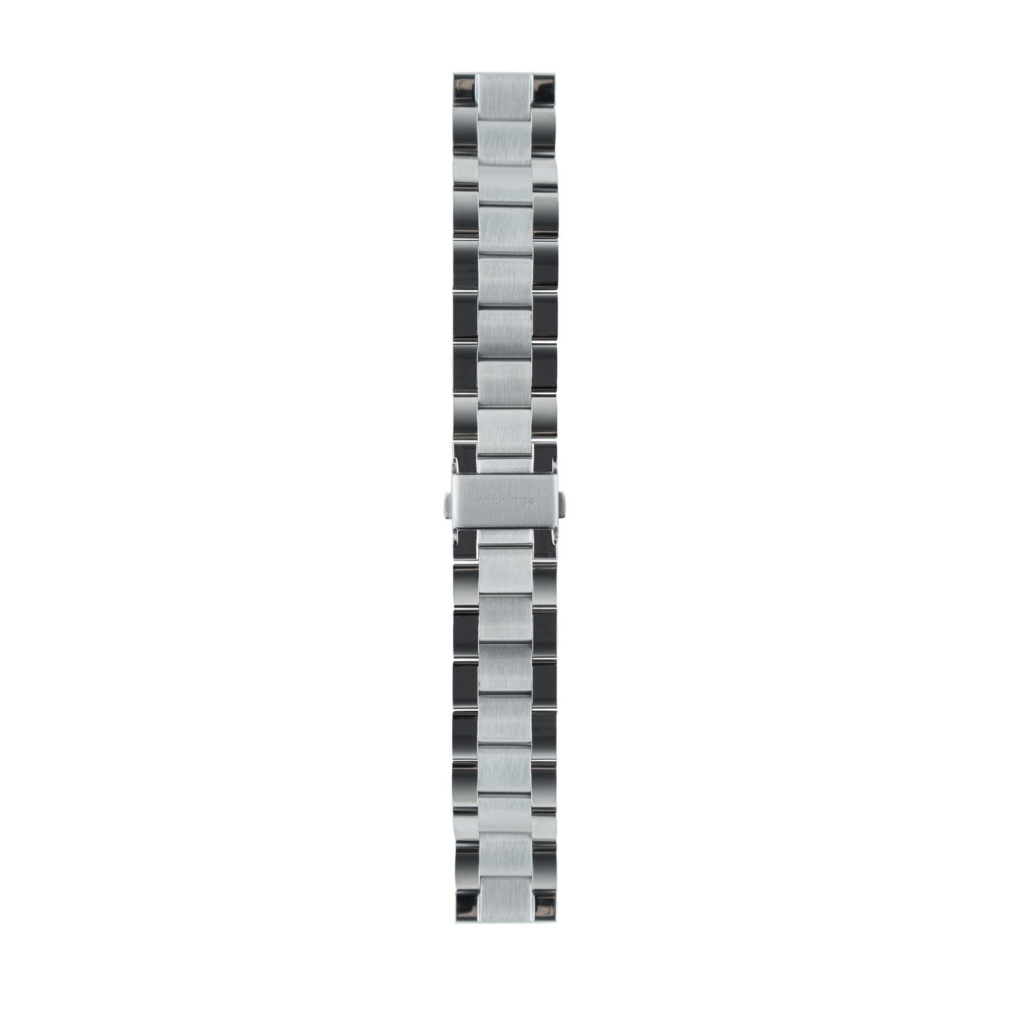 Withings 3in1 Metal Link Grey Wristband, 20mm