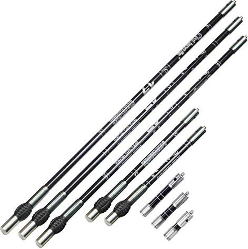 Archery Bow Stabilizer - Carbon Fiber Balance Bar Rod System | 3-30 Inch Damping Shock Absorber for Recurve & Compound Bows