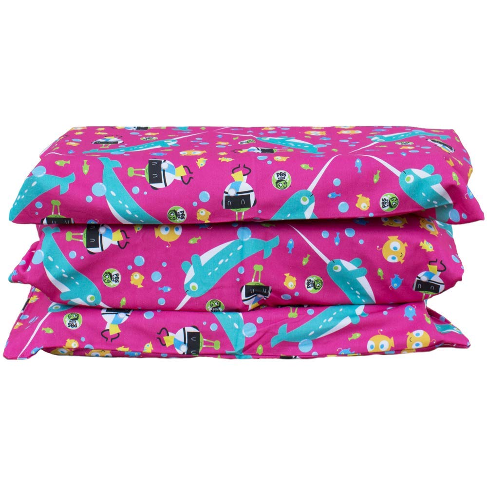 KinderMat 1.5" Thick Washable Kinderbundle - Narwhal Expedition | 47" x 22" for Daycare & Family Use