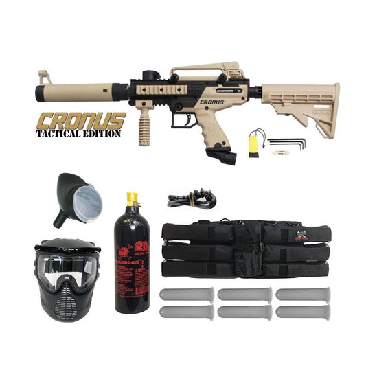 Tippmann Cronus Paintball Marker Gun Player Package