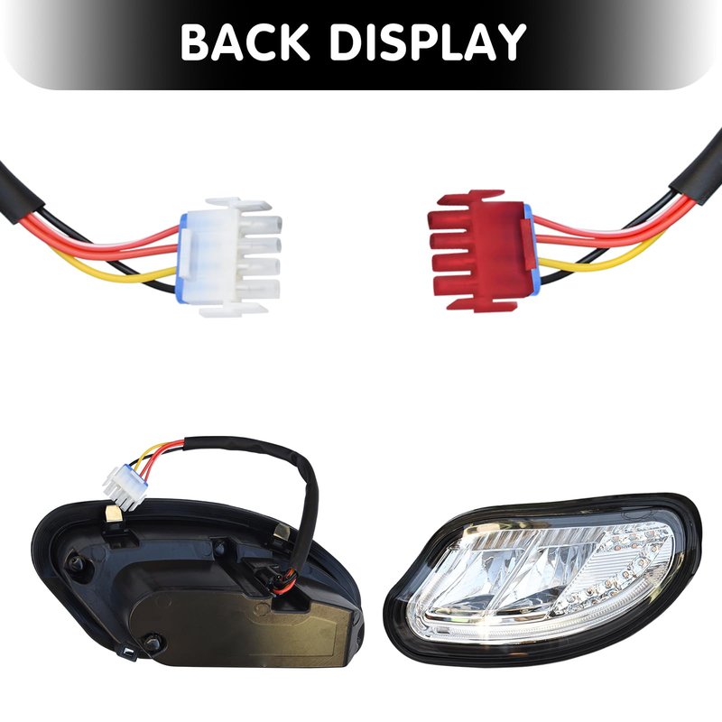 Orle Oko LED Head Light Kit For EZGO Freedom TXT /t48 2014-UP Gas or Electric Golf Cart Models Front Replace 12V headlights Light Kit Assembly For EZGO Freedom