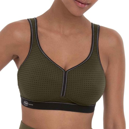 Anita Performance Sports Bra Maximum Support Dark Olive/Black 32C