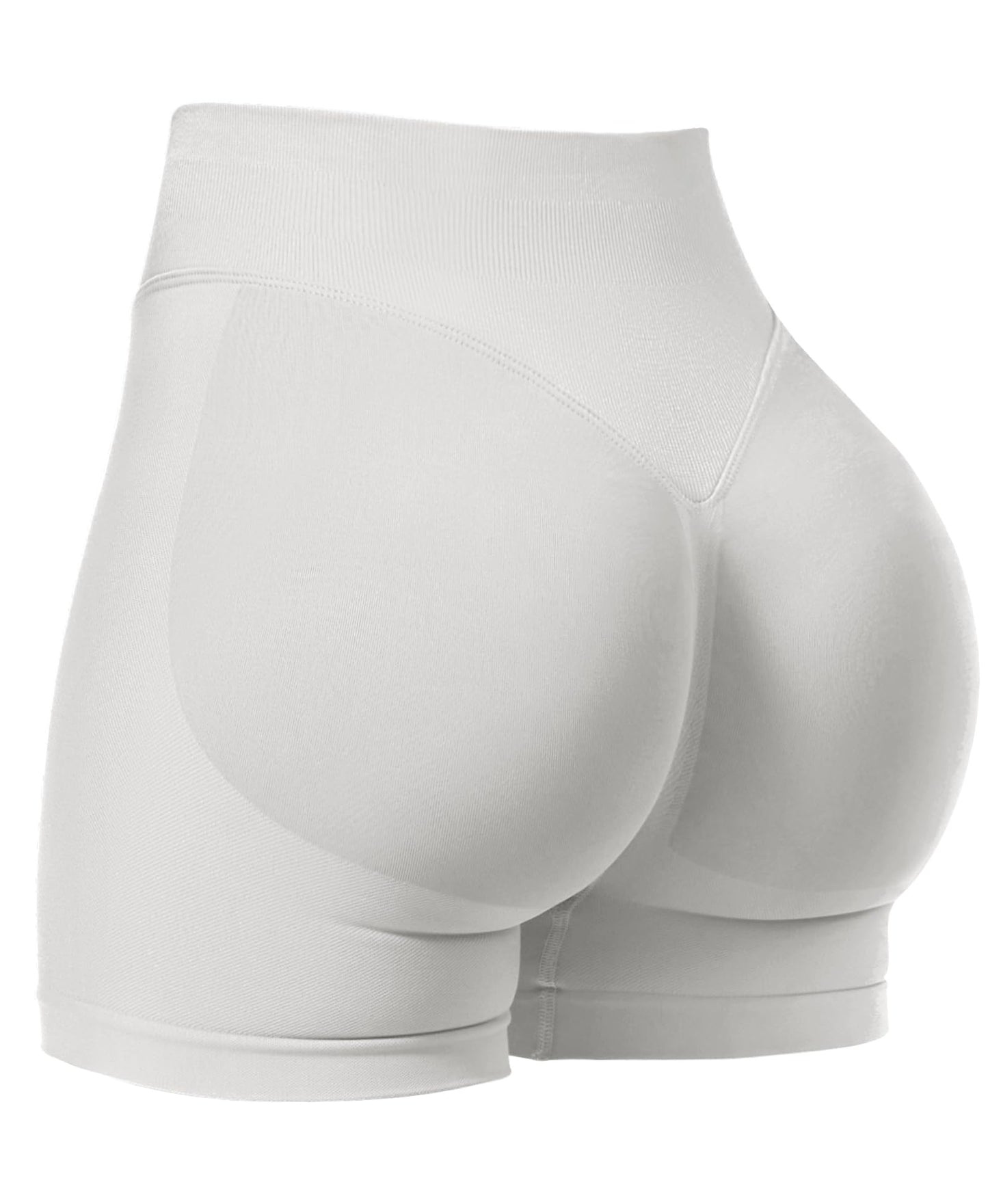 VOYJOY Women Workout Impact Shorts 2.5"/ 3.6"/ 4.5"/ 6" Scrunch Butt Lifting Gym Seamless Booty Biker Shorts
