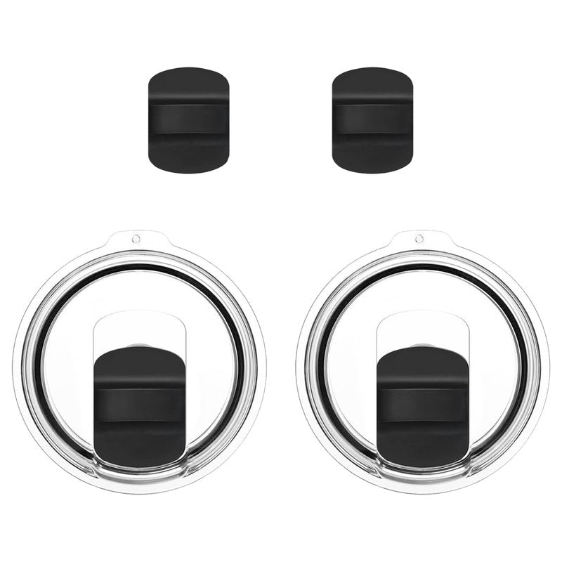 20 oz Tumbler Lids for Yeti,Replacement Magnetic Spill-Resistant Lids for Yeti 20 oz Tumbler,replacement lids for tumblers,tumbler lid and yeti magnetic slider,BPA Free(2 each)