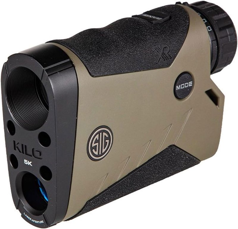 Sig Sauer KILO5K Tactical Laser Rangefinder - 5000 Yards, Bluetooth, 7x25mm, Durable Design | Circle & Milling Grid Reticle