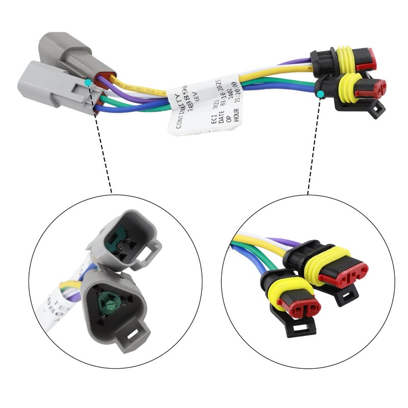 Roykaw 48 V Golf Cart MCOR 4 Throttle Potentiometer, MCOR 4 Conversion Kit Compatible with Club Car DS/Carryall 2001-2011 & Tempo 2018-up, Convert MCOR 1 to MCOR 4, OEM# 102101101, 103943601, AM293101