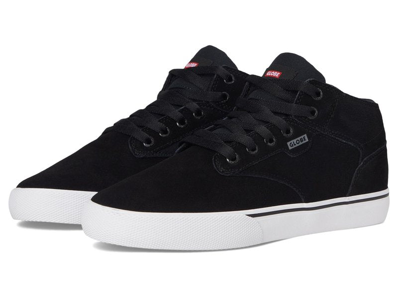 Globe Men's Motley Mid Black/White/Gum 10 Medium