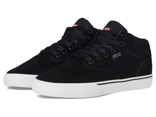 Globe Men's Motley Mid Black/White/Gum 10.5 Medium