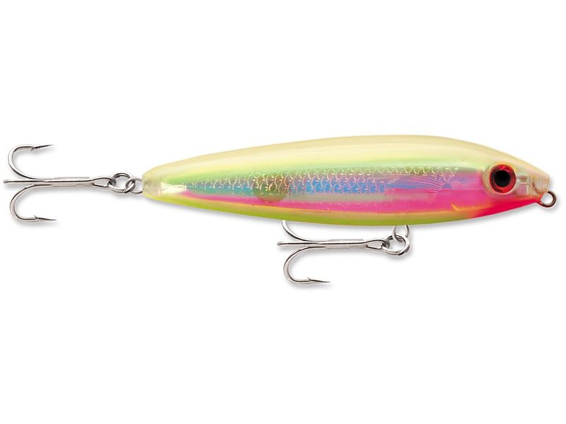 Saltwater Skitter Walk 11 Holographic Bone Chartreuse