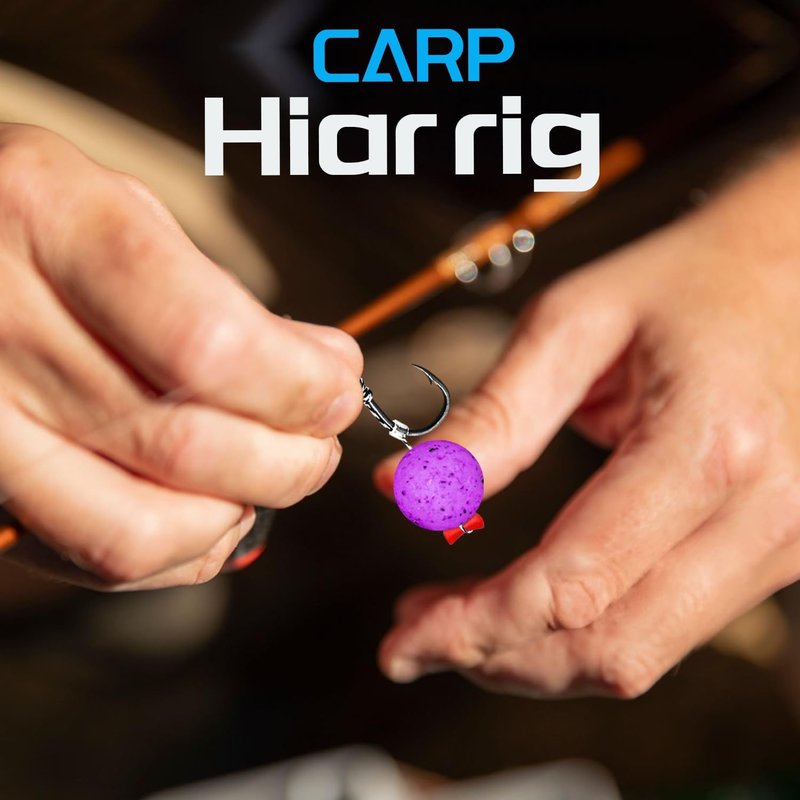 Pre-Tied Carp Rigs 24 Pack - Sharp Hooks, Swivel & PE Line for Big Fish | Ideal for Boilies, Pellets & Corn