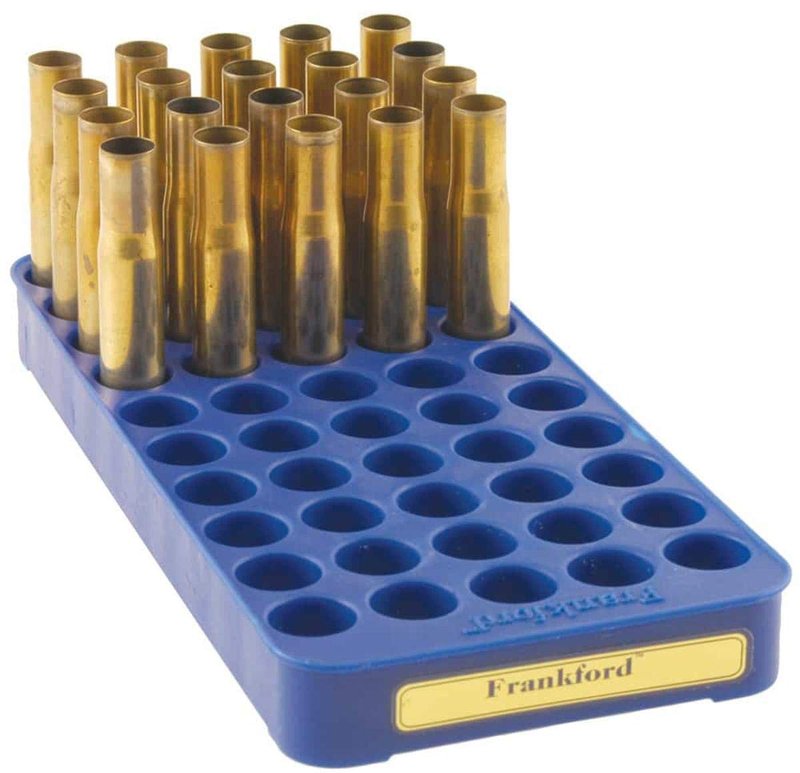 Frankford Arsenal Perfect Fit Reloading Trays 2 Pack, Holds 50 Cases, 9 Sizes, Precise Fit, For Reloading and Gunsmithing