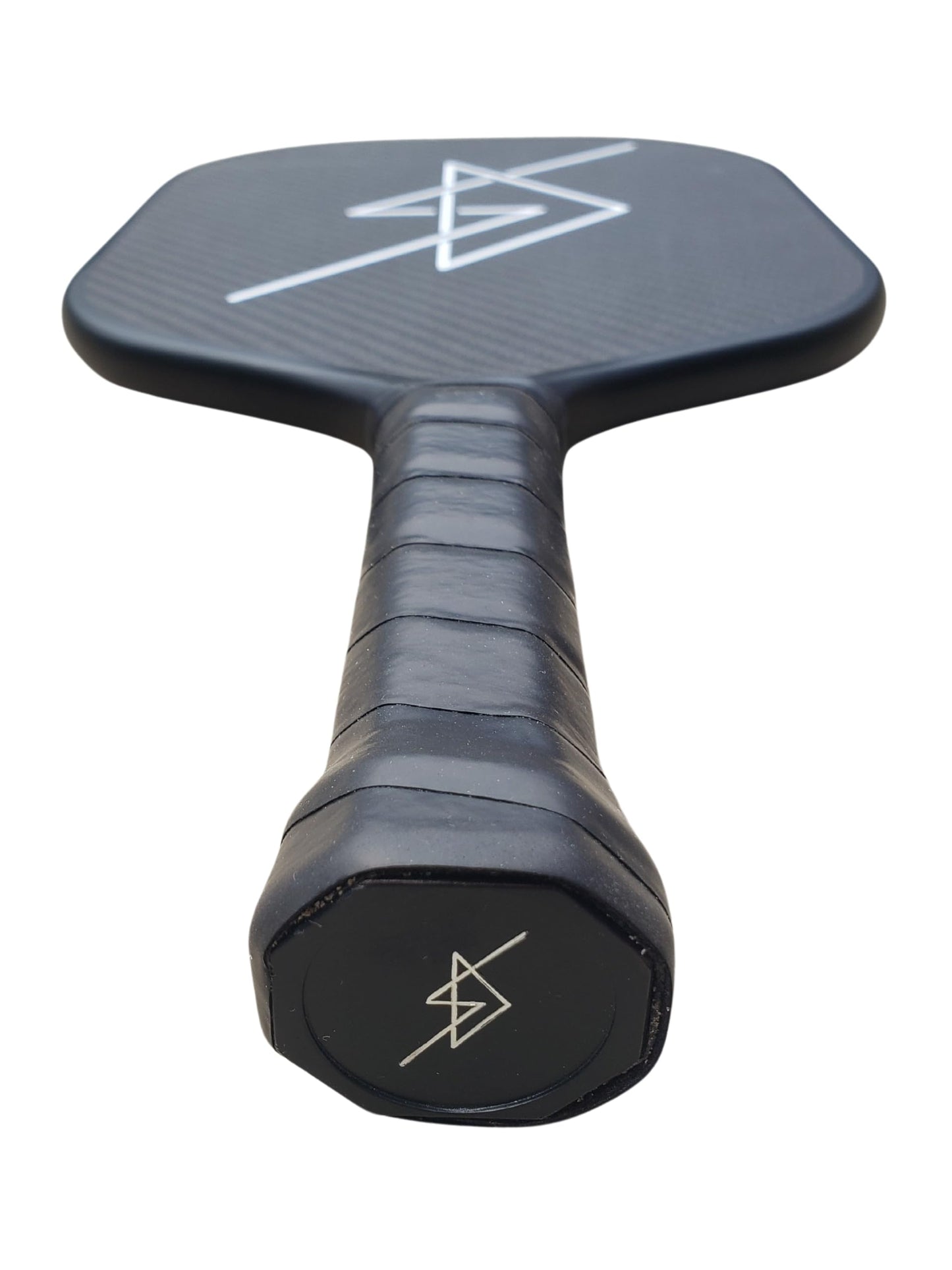 Spitfire Carbon Pickleball Paddle- Wide- Edgeless Raw Carbon Fiber Strength - Engineered in San Diego
