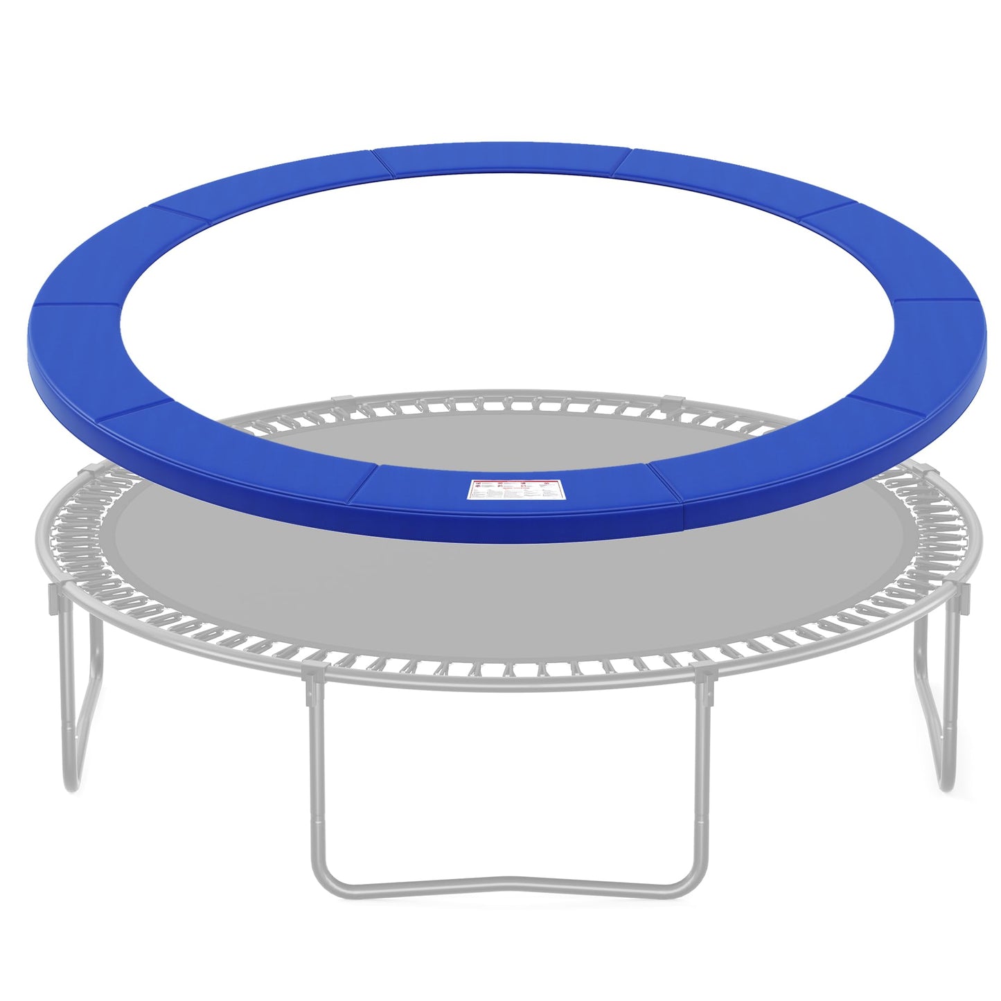SONGMICS Replacement Trampoline Safety Pad Mat, 12 ft (144 Inches) Spring Cover, UV-Resistant, Tear-Resistant Edge Protection, Standard Size, Cobalt Blue USTP12FT