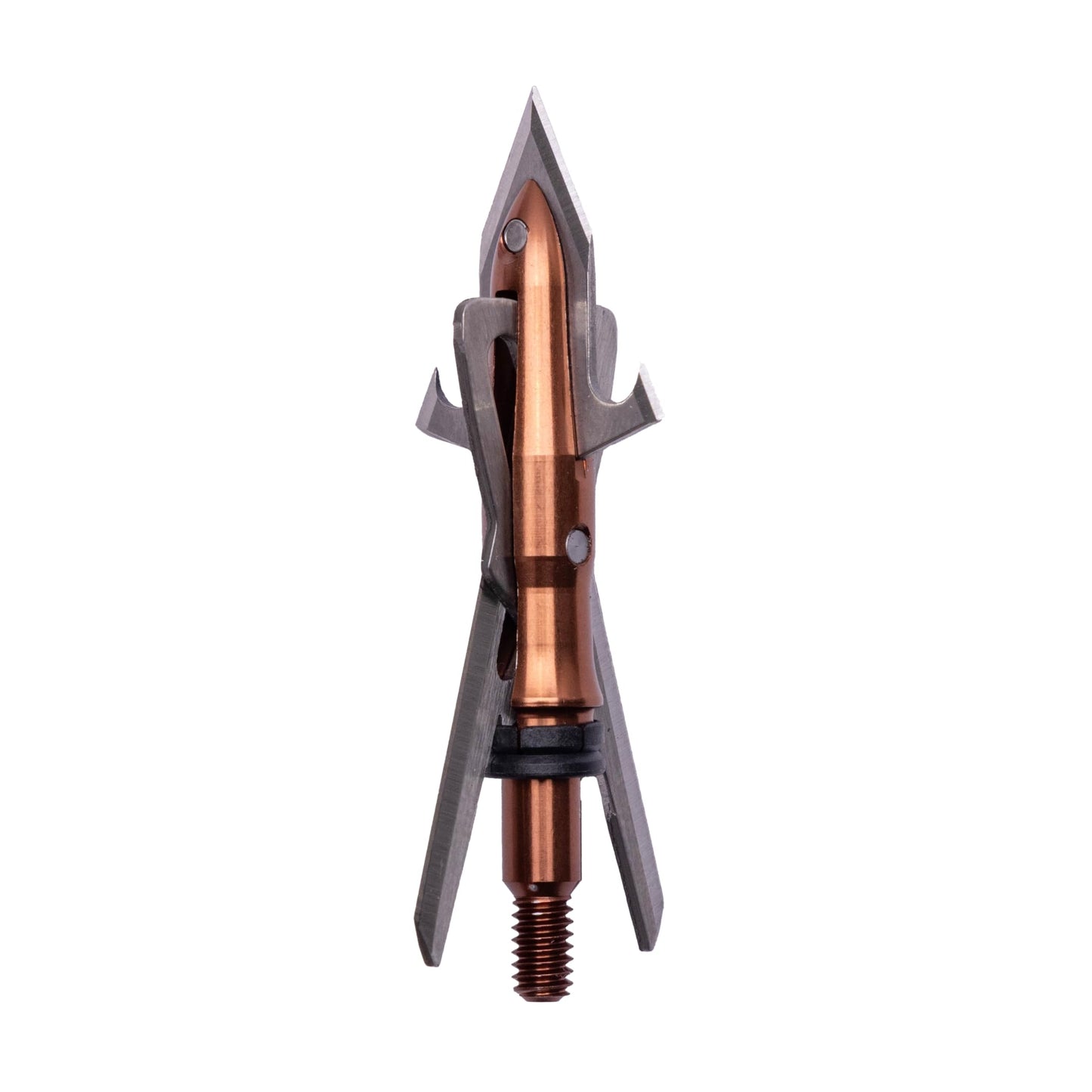 RAGE X-treme Turkey Mechanical Broadheads 100 Grain 2-Blade Shock Collar USA (2-Pack)