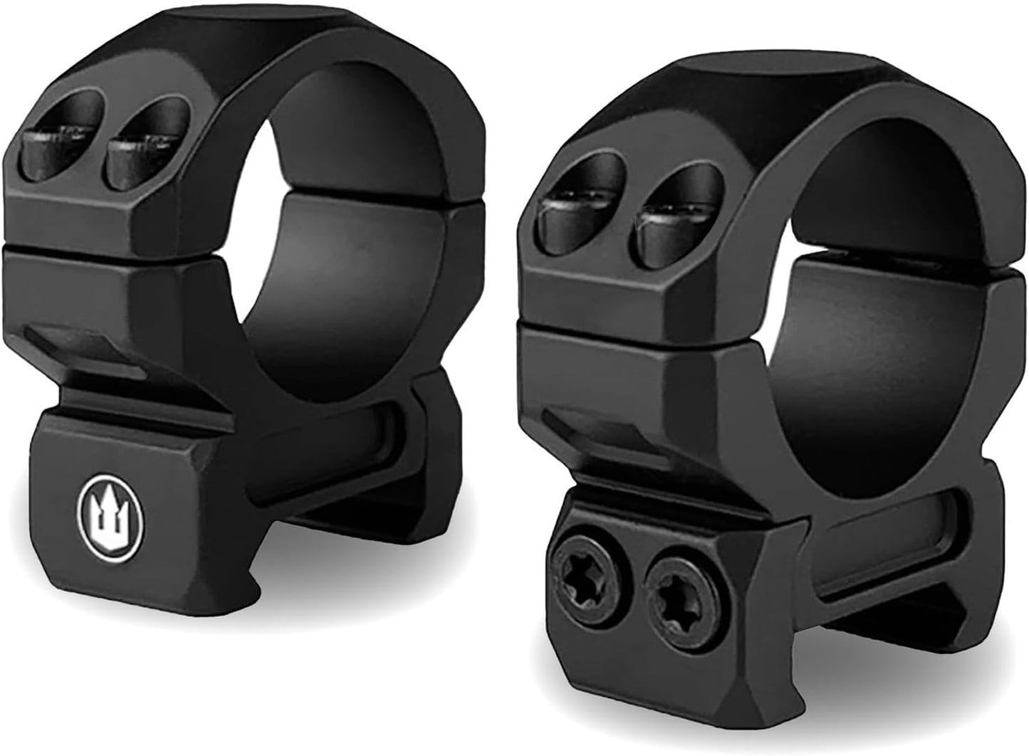 Triton Armada Tactical-Grade Scope Rings - 0.75" Center Height for Precision Shooting