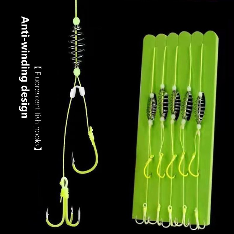 Drum Spring Feeder Fishing Hooks - Durable Carp Bait Traps for Effective Fishing