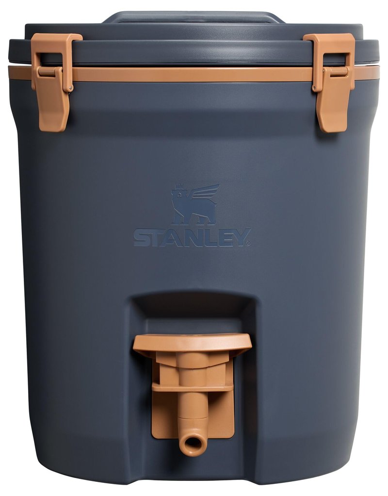 Stanley Adventure Fast Flow Water Jug 2 Gallon | Leakproof Ice Water Dispenser | Insulated Beverage Cooler | Easy Pour Spigot and Latched Foam Lid | BPA-Free | Twilight
