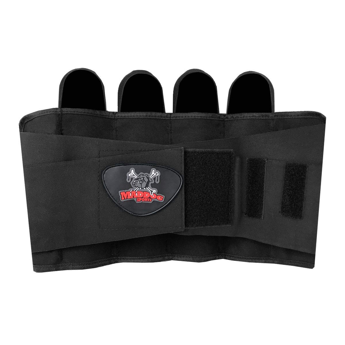 Maddog Pro 4+3 Paintball Harness Pod Pack | Pod Ejection | Adjustable Elastic Velcro Belt