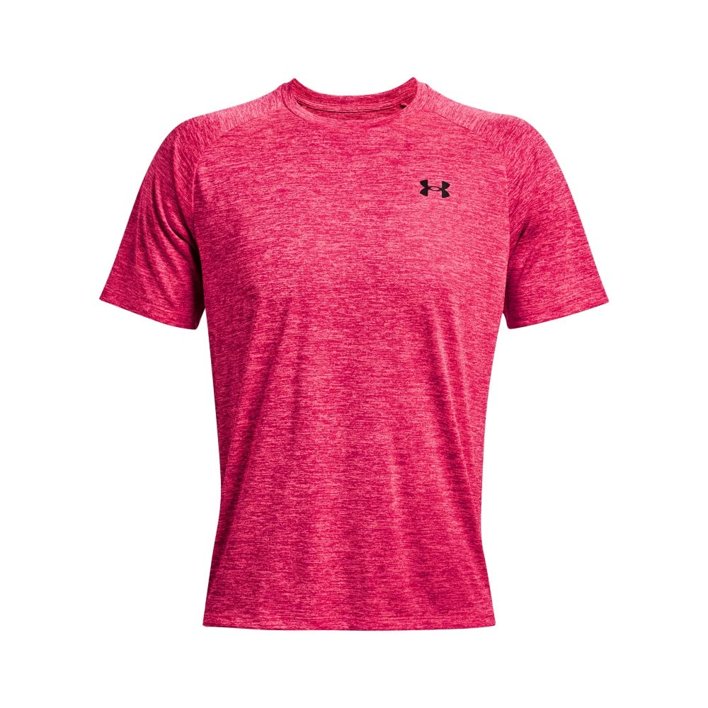 Under Armour Men's Tech 2.0 Short-Sleeve T-ShirtDISC, Penta Pink (975)/Black, XX-Large