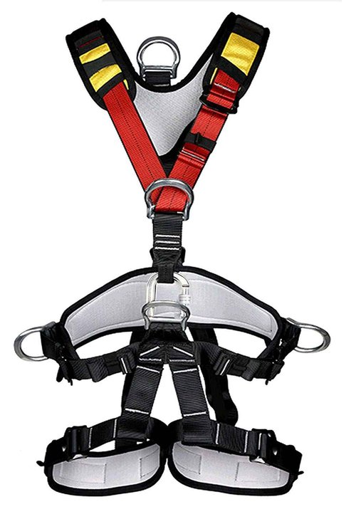 HeeJo Climbing, Safety Safe Seat Belt for Outdoor Tree Climbing, Outward Band Expanding Training Large Size,Climbing Gear