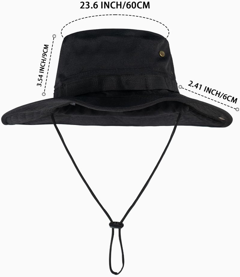 Sun Hats for Men & Women - UPF 50+ UV Protection Bucket Hat for Fishing, Hiking & Beach | Boonie Style