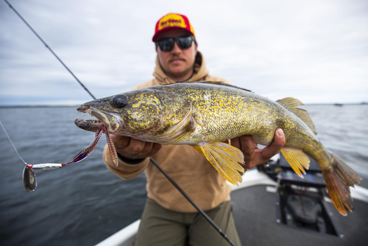 Northland Tackle Eye Candy Riggin Leech Floating 6" Soft Plastic Leech Lure for Walleye Fishing Jigs, Rigs, & Harnesses, Natural, 5 Baits Per Pack