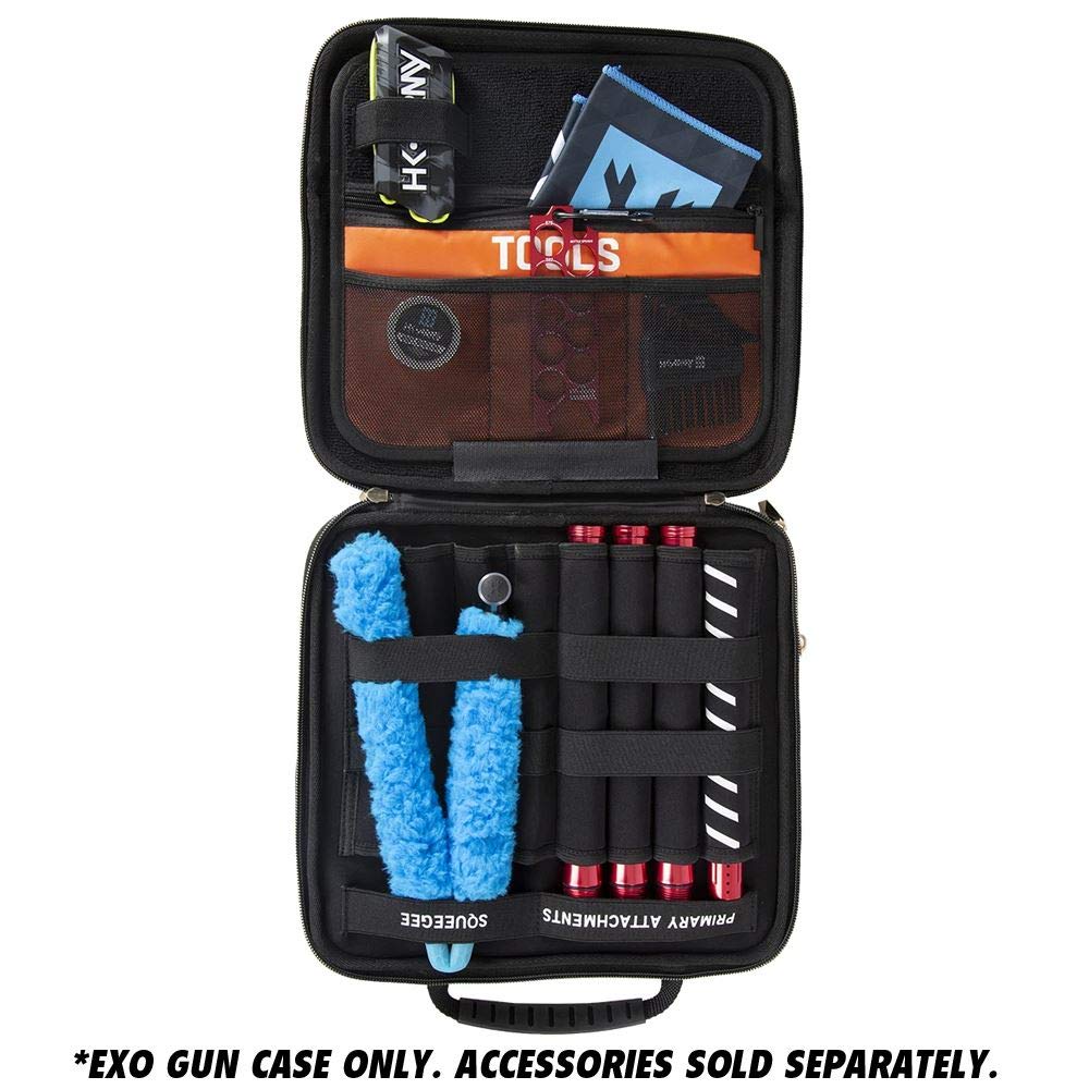 HK Army Exo Paintball Marker Gun Case - Black Carbon Fiber