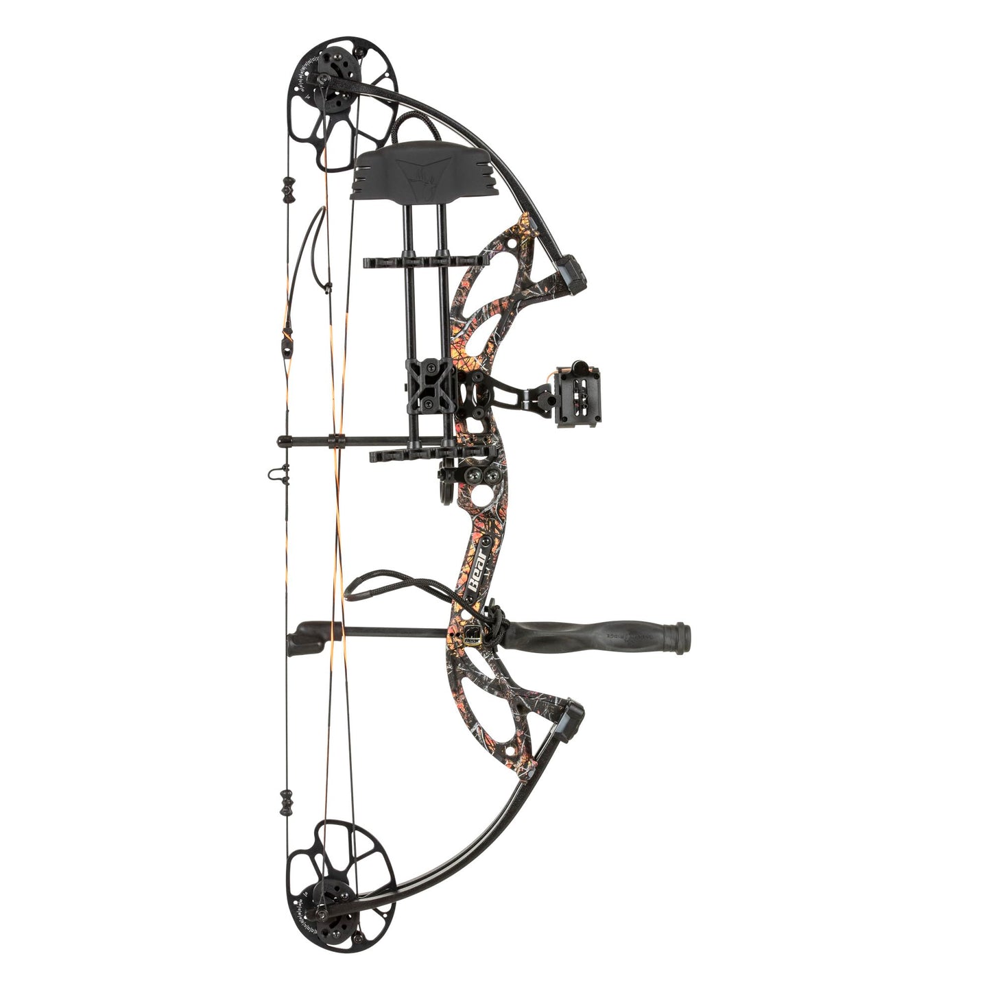 Bear Archery Cruzer G2 Ready to Hunt Compound Bow Package for Adults and Youth, Right Hand, Wildfire