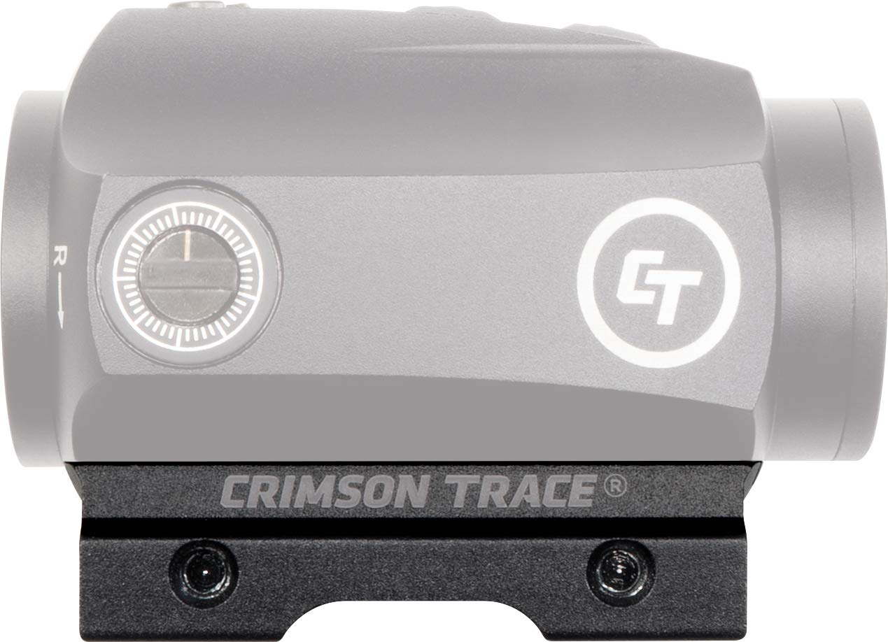 Crimson Trace Low Sight Mount for the CTS-1000 with Pic Rail Attachment, Heavy Duty Construction and Low Profile Design for Shooting, Competition and Range