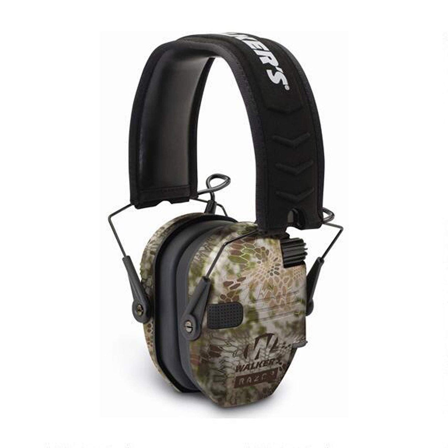 Walker's Razor Slim Electronic Ear Muffs (Kryptek Camo) & Storage Carrying Case