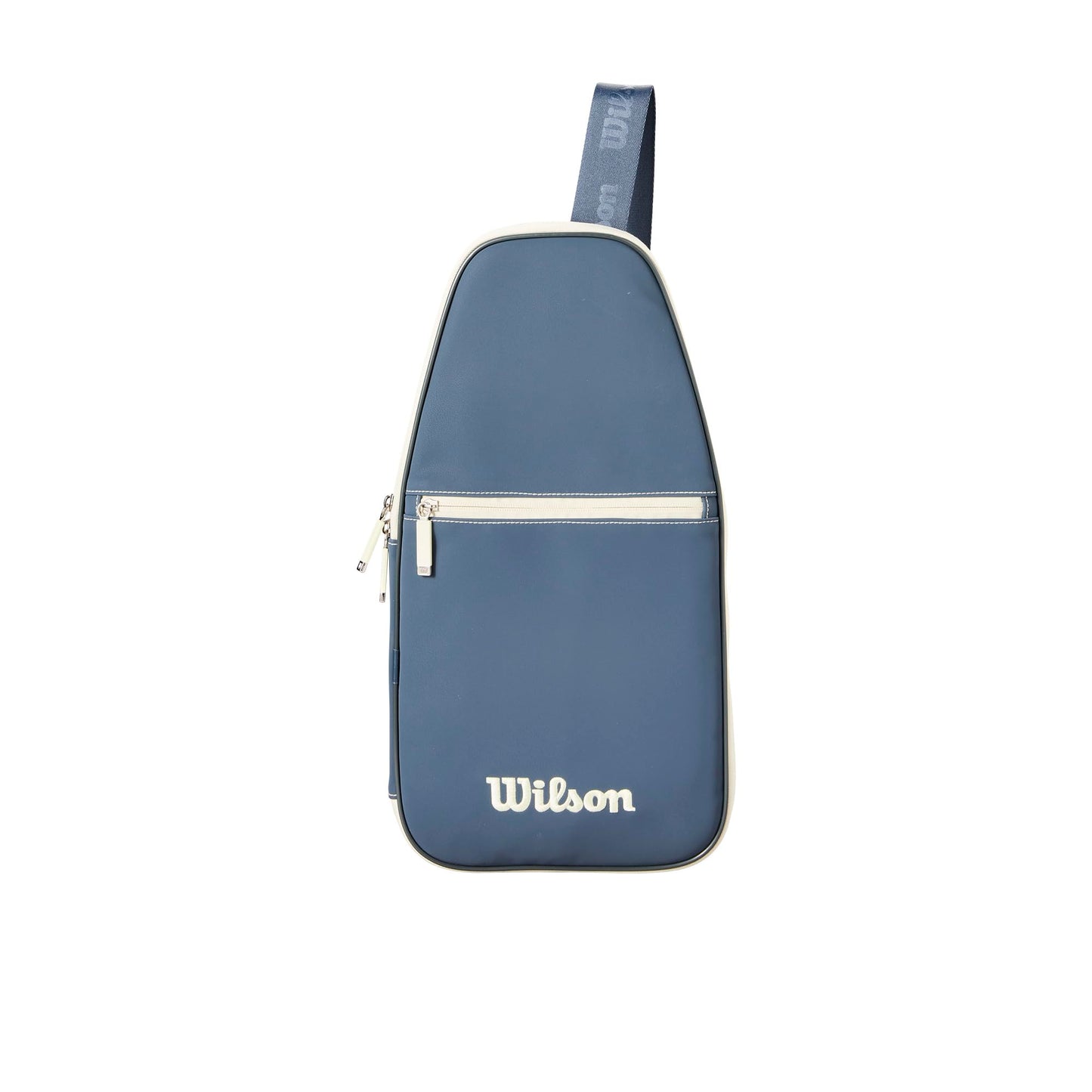 WILSON Pickleball Soft Cover Bag - Holds 1 Pickleball Paddle, Blue/Cream
