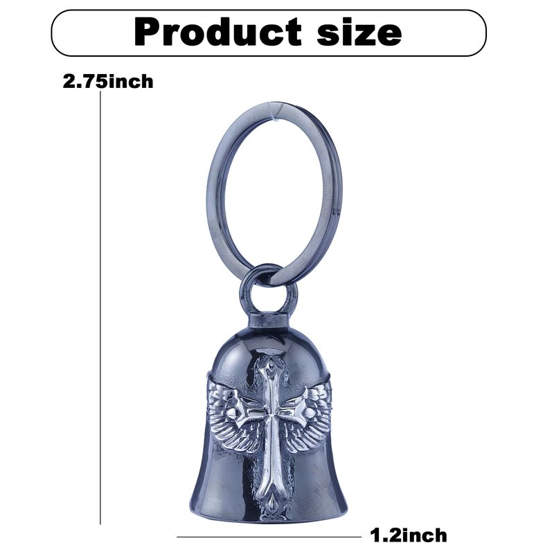 Motorcycle for Bells - Motorcycle Angel Bell for Men Women,Bell Biker Accessory,Guard Riding Safety
