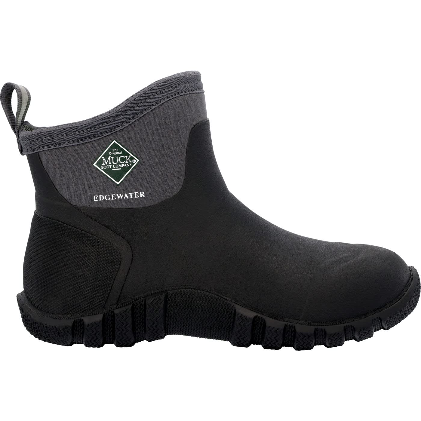 MUCK Men's Edgewater Classic Ankle Boot, Black, Size 14(M)