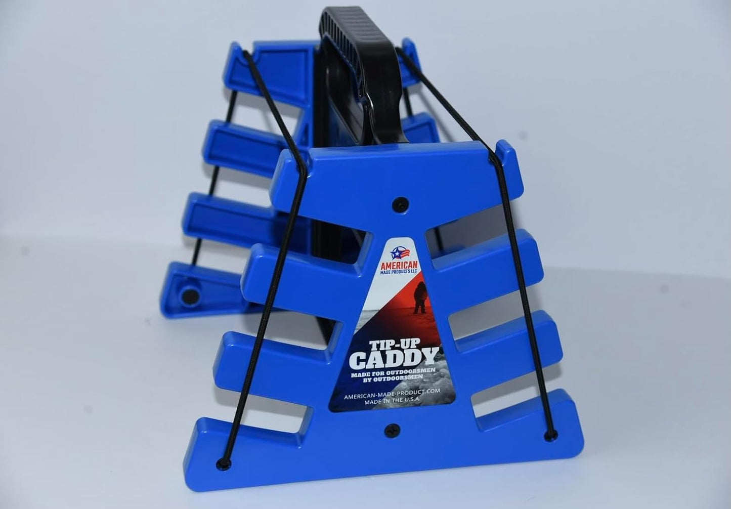 Tip-Up Caddy | Lightweight Ice Fishing Tip-Up Transport Solution - Multiple Colors Available