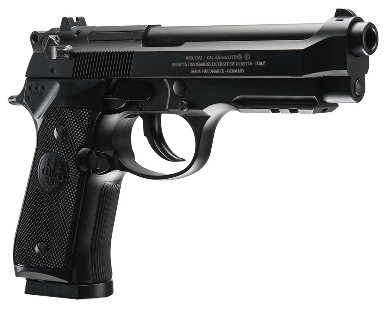 Umarex mens Beretta M92 A1 Blowback Full-Auto .177 Caliber BB Gun Air Pistol, Black, Large