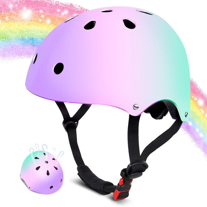 NIKISHAP Kids Helmet for 2-3-5-8-14 Ages Girls,Boys,Toddler,Kids and Youth, Ventilation and Impact Resistance Toddler Bike Helmet for Multi-Sport Bicycle Scooter Inline Roller Skate and Skateboarding