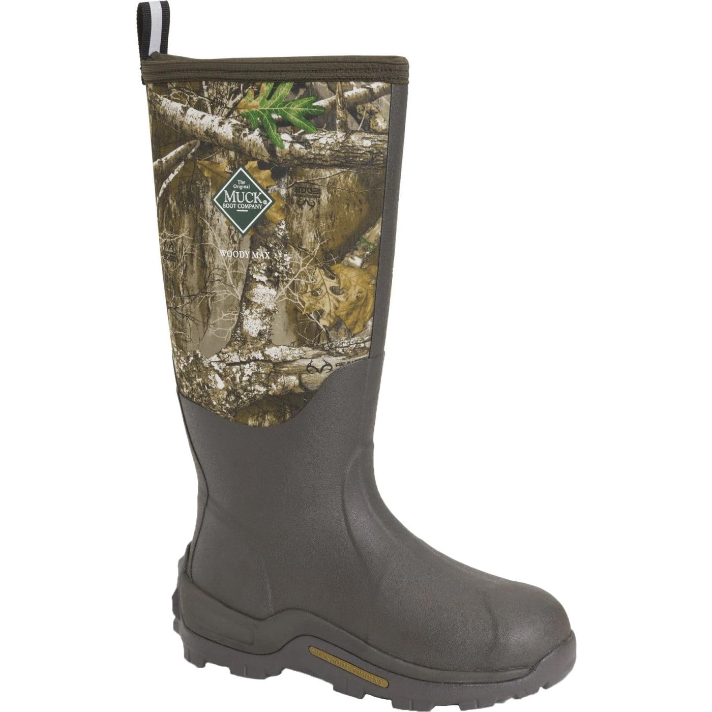 MUCK Men's RealTREE® Edge™ Woody Max Tall Boot, Camo, Size 12(M)