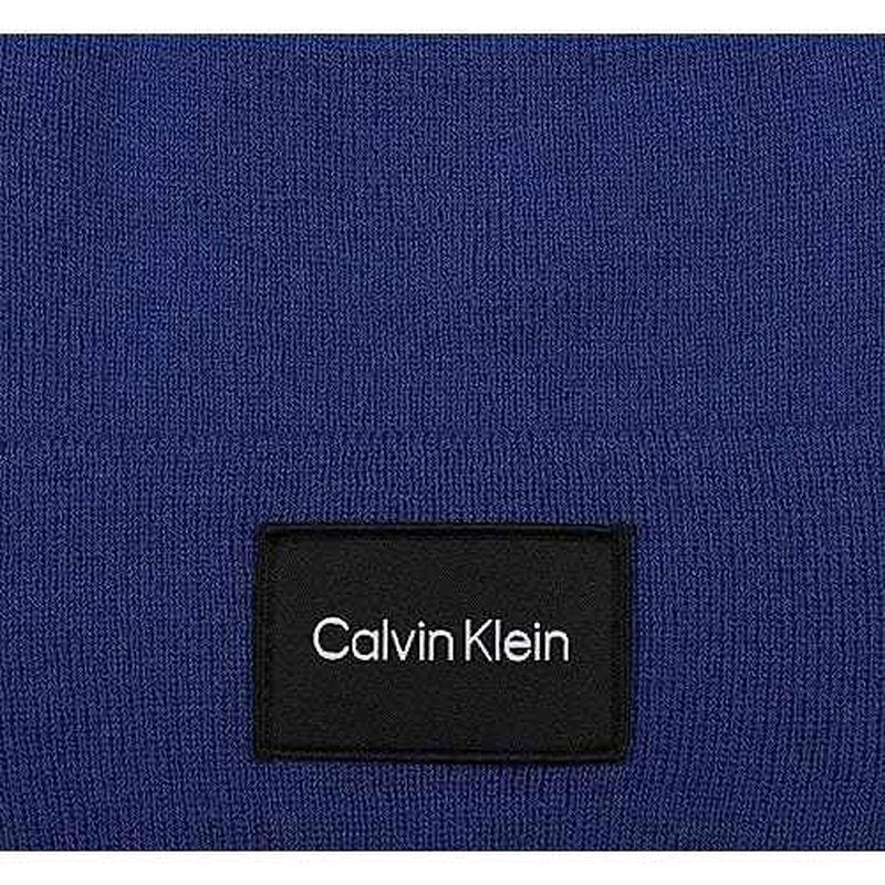 Calvin Klein Men's Woven Patch Key Beanie