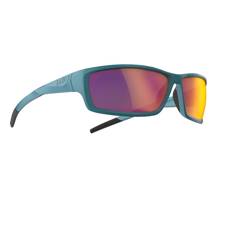 Bollé - CERBER, Creator Teal Metallic, Volt+ Ruby Polarized, Medium-Large, Sunglasses, Unisex, Adult