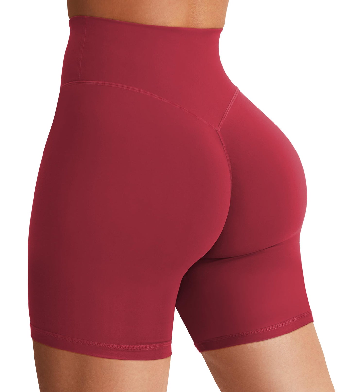 YEOREO Women's Biker Shorts 3.6" / 4.5" / 6" Workout Gym Shorts High Waist Tummy Control Hidden Scrunch Running Yoga
