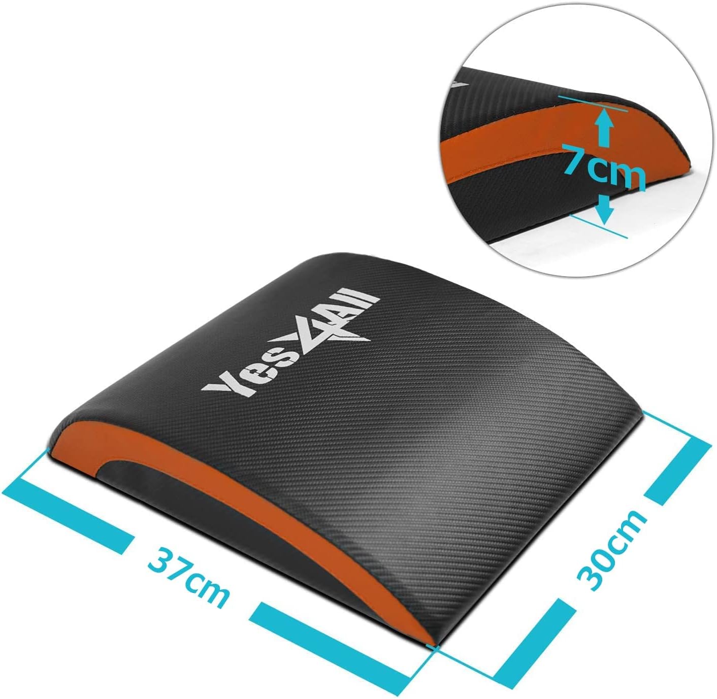 Abdominal Exercise Pads - Foldable Ab Workout Equipment for Home Gym | Core Training & Back Stretching Mat
