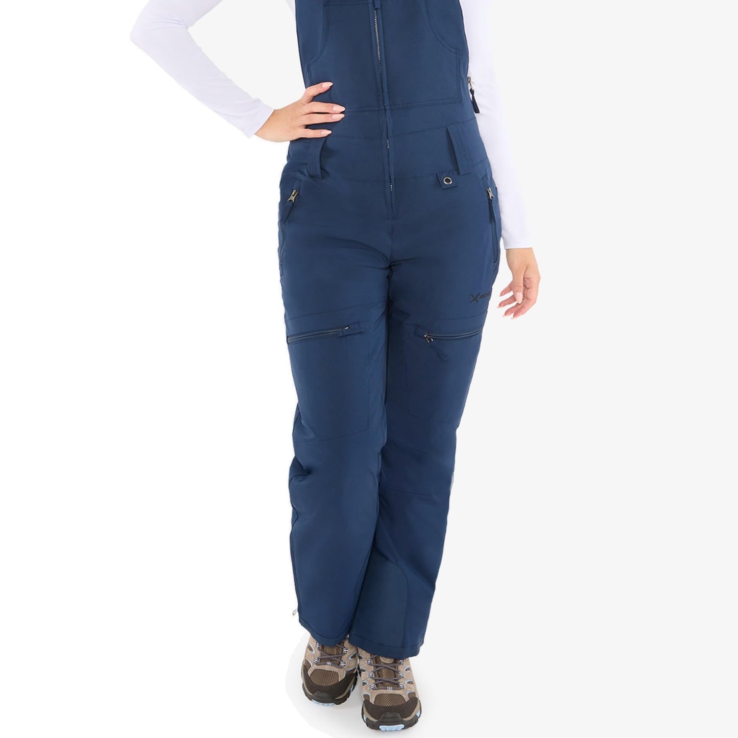 Arctix Women's Eco Friendly Traverse Bib Overalls, Blue Night, X-Small Tall