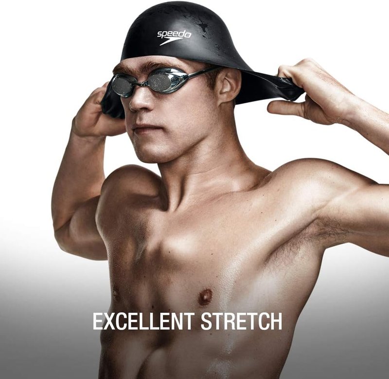Speedo Silicone Swim Cap - Durable, Comfortable Fit for Competitive Swimmers | Adult Size